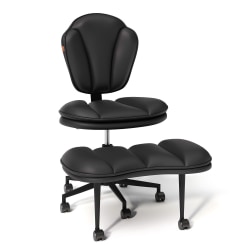 Pinmoco Cloud-Lounge Ergonomic Office Chair, Black, Total Qty 1