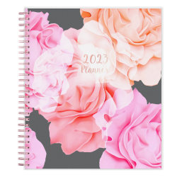 Blue Sky™ Monthly Planning Calendar, 8" x 10", Joselyn Frosted, January To December 2023, 110395