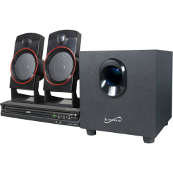 Supersonic SC-35HT 2.1 Home Theater System - 11 W RMS - DVD Player - DVD-R, CD-RW - DVD Video, VCD, SVCD - USB