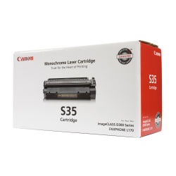 Canon® S35 Black Toner Cartridge, 8955A001