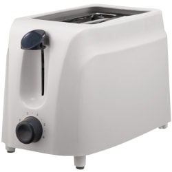 Brentwood TS-260W 2 Slice Cool Touch Toaster in White - 760 W - Toast, Browning - White