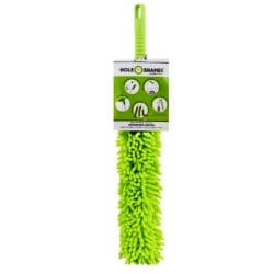 Hole N Shamee Microfiber Duster, 22", Green