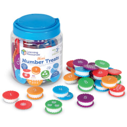 Learning Resources Mini Number Cookies