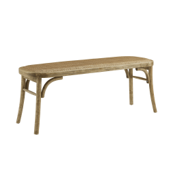Linon Corie Bentwood Bench, Brown
