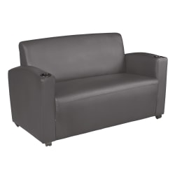 Regency Supernova Loveseat, 33"H x 56"W x 29"D, Black, 7702GY