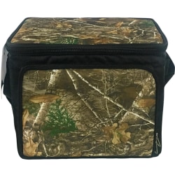 Brentwood Kool Zone 24-Can Insulated Cooler Bag, 10-1/2"H, 10-3/4"W, 13"D, Realtree Edge Camo