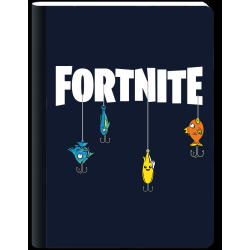 Norma Kiut Composition Notebook, 10-1/2" x 7-1/2", 1 Subject, College Rule, 100 Sheets, Fortnite