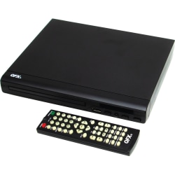 QFX VP-109 DVD/CD Player With USB & FM Radio, Black