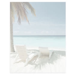 Gartner™ Studios Seasonal Design Paper, 8 1/2" x 11", Tropical Beach, Pack Of 100