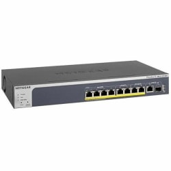 Netgear MS510TXPP Ethernet Switch - 9 Ports - Manageable - 2 Layer Supported - Modular - Twisted Pair, Optical Fiber - Rack-mountable, Desktop - Lifetime Limited Warranty