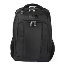 Luxing Backpack With 15" Laptop Pocket, Black
