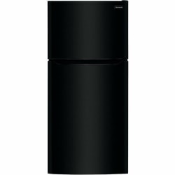 Frigidaire 20.0 Cu. Ft. Top Freezer Refrigerator - 20 ft³ - No-frost - Top Mount - Reversible - 14.60 ft³ Net Refrigerator Capacity - 5.40 ft³ Net Freezer Capacity - 120 V AC - Black - Freestanding - LED Light
