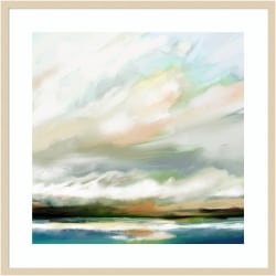 Amanti Art Sunday Morning by Mary Sparrow Wood Framed Wall Art Print, 33"W x 33"H, Natural