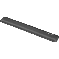 Fellowes® Gel Wrist Rest With Microban®, Graphite