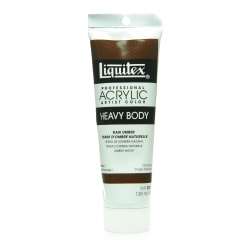 Liquitex Heavy Body Professional Artist Acrylic Colors, 4.65 Oz, Raw Umber, Pack Of 2