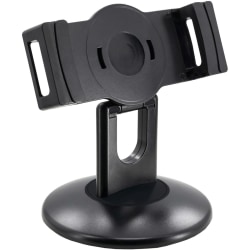 CTA Digital Universal Quick-Connect Desk Mount for Tablets - Up to 12.9" Screen Support - 9" Height - Desktop, Tabletop, Countertop - Black