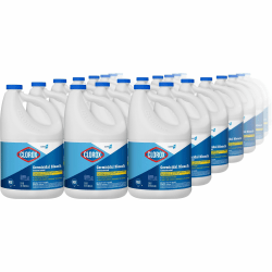 CloroxPro™ Germicidal Bleach - Concentrate Liquid - 121 fl oz (3.8 quart) - 168 / Pallet - Clear