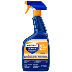 Microban® Professional 24-Hour Disinfectant Multipurpose Cleaner, Citrus Scent, 32 Oz Bottle