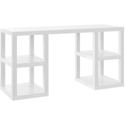 Ameriwood™ Home Parsons Deluxe 60"W Writing Desk, White