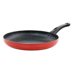 Oster Luneta Aluminum Non-Stick Frying Pan, 11-1/2", Red