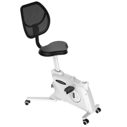 FlexiSpot FC211 Fitness Chair, Black/White