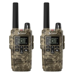 Cobra® 32-Mile-Range Weather-Resistant 2-Way Radios, Camouflage, 2-Pack, RX380
