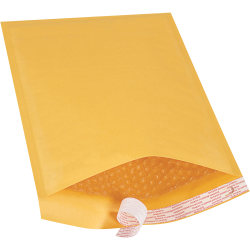 Partners Brand Kraft EZ Open Tear-Tab Bubble Mailers, #4, 9 1/2" x 14 1/2", Pack Of 70