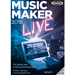 Magix Music Maker 2016 Live, Disc