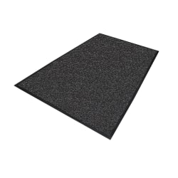 M+A Matting MicroLuxx Floor Mat, 59" x 35", Universal, Slate Gray