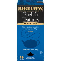 Bigelow® English Tea Time Bags, Box Of 28