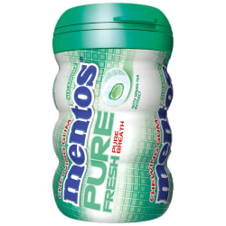 Mentos® Pure Fresh Spearmint Gum Bottles, 3.53 Oz, Pack Of 4