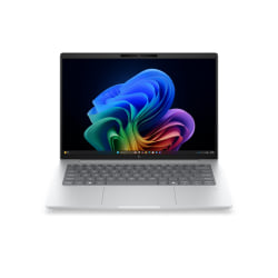 HP EliteBook 6 G2q 14" Next Gen AI Copilot+ PC Notebook, Snapdragon X2 Elite, Win 11 Pro, Qualcomm Adreno, 32GB RAM, 512GB SSD NVMe, Glacier Silver