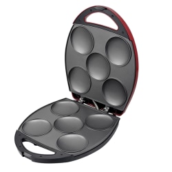 Brentwood 1200W 5-Piece Nonstick Arepa Maker, 15"H x 11"W x 13-1/2"D