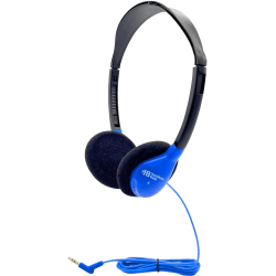 Hamilton Buhl Personal On-Ear Stereo Headphone - BLUE - Stereo - Blue - Mini-phone (3.5mm) - Wired - 32 Ohm - HA2BLU