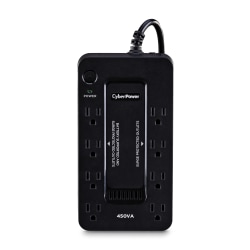 CyberPower 8-Outlet Standby UPS Battery Backup, SE450G1