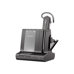 Poly Savi 8245 Office, Unlimited Talk Time - Microsoft - headset - convertible - Bluetooth - wireless - Certified for Microsoft Teams