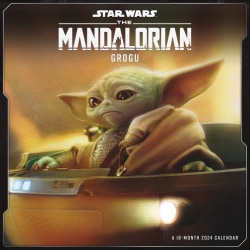 2024 DateWorks Monthly Wall Calendar, 12" x 12", Star Wars Mandalorian, January To December 2024