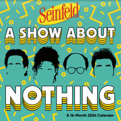 2024 DateWorks Monthly Wall Calendar, 12" x 12", Seinfeld, January To December 2024