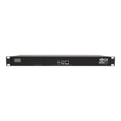 Tripp Lite 48-Port Serial Console Server, USB Ports (2) - Dual GbE NIC, 16 Gb Flash, SD Card, Desktop/1U Rack, TAA - Console server - 48 ports - 1GbE, RS-232 - 2.4 GHz - analog ports: 1 - 1U - TAA Compliant