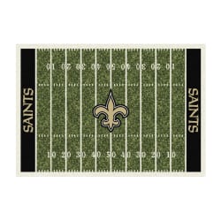 Imperial NFL Homefield Rug, 4' x 6', New Orleans Saints