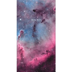 2024-2025 DateWorks 2-Year Monthly Pocket Planner, 3-1/2" x 6-1/2", Galaxy, January 2024  To December 2025