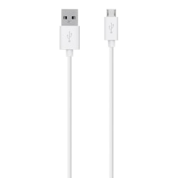 Belkin® MIXIT™ Micro-USB to USB ChargeSync Cable, 4', White