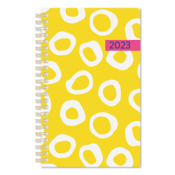 Office Depot® Brand Weekly/Monthly Planner, 5" x 8", Simple Shapes, January To December 2023, OD23-SPR-091