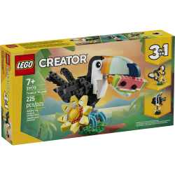 LEGO Wild Animals: Tropical Toucan Building Blocks, Multicolor, Set Of 225 Pieces