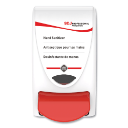 SC Johnson Professional® Hand Sanitizer Dispenser, 1 Liter Capacity, 4.92 x 4.6 x 9.25, White