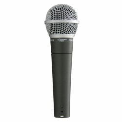 PylePro PDMIC58 Wired Dynamic Microphone - 15 ft - 50 Hz to 15 kHz - 600 Ohm -54 dB - Handheld - XLR