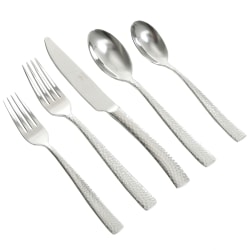 Gibson Elite Ambassador 20-Piece Stainless Steel Flatware Set, Silver