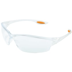 Crews LAW Protective Duramass Anti-Fog Eyewear, Clear Frame, Clear Lens, Pack Of 12