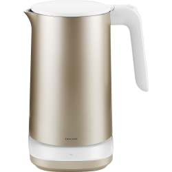Zwilling Enfinigy 1.5-Liter Stainless Steel Electric Kettle Pro With Cool Touch, Gold