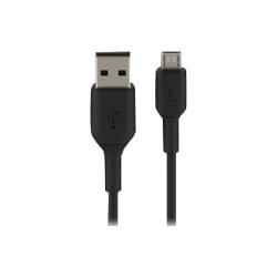 Belkin BOOST CHARGE - USB cable - Micro-USB Type B (M) to USB (M) - 3.3 ft - black